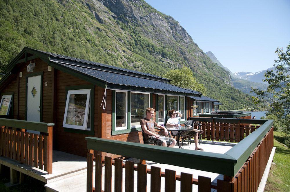 Grande Hytteutleige Og Camping Geiranger Exterior foto