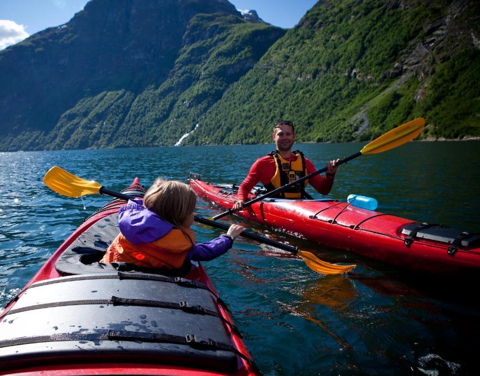 Grande Hytteutleige Og Camping Geiranger Exterior foto