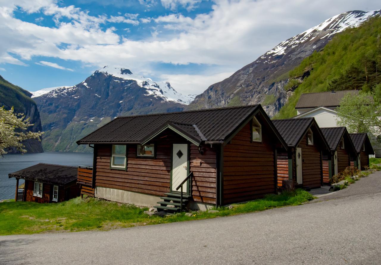 Grande Hytteutleige Og Camping Geiranger Exterior foto