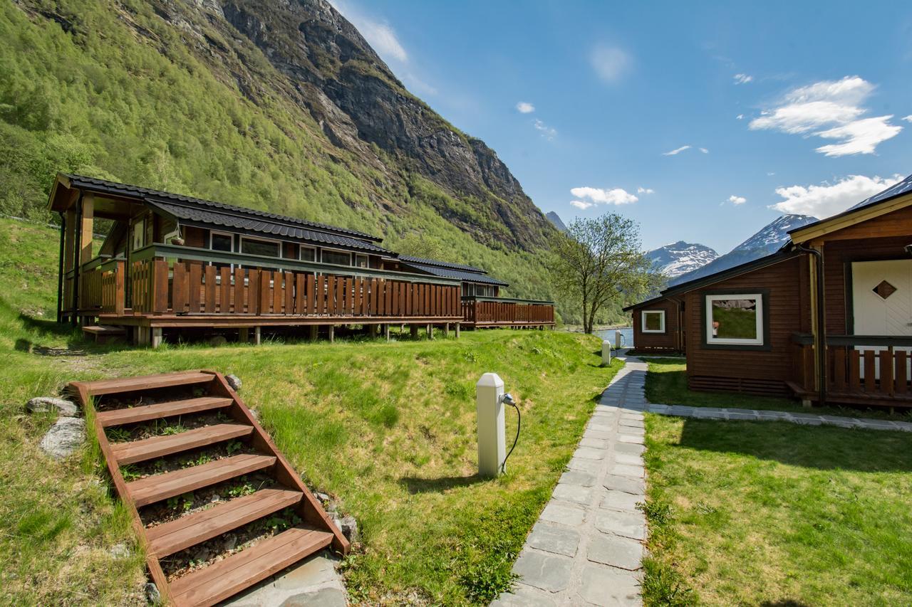 Grande Hytteutleige Og Camping Geiranger Exterior foto