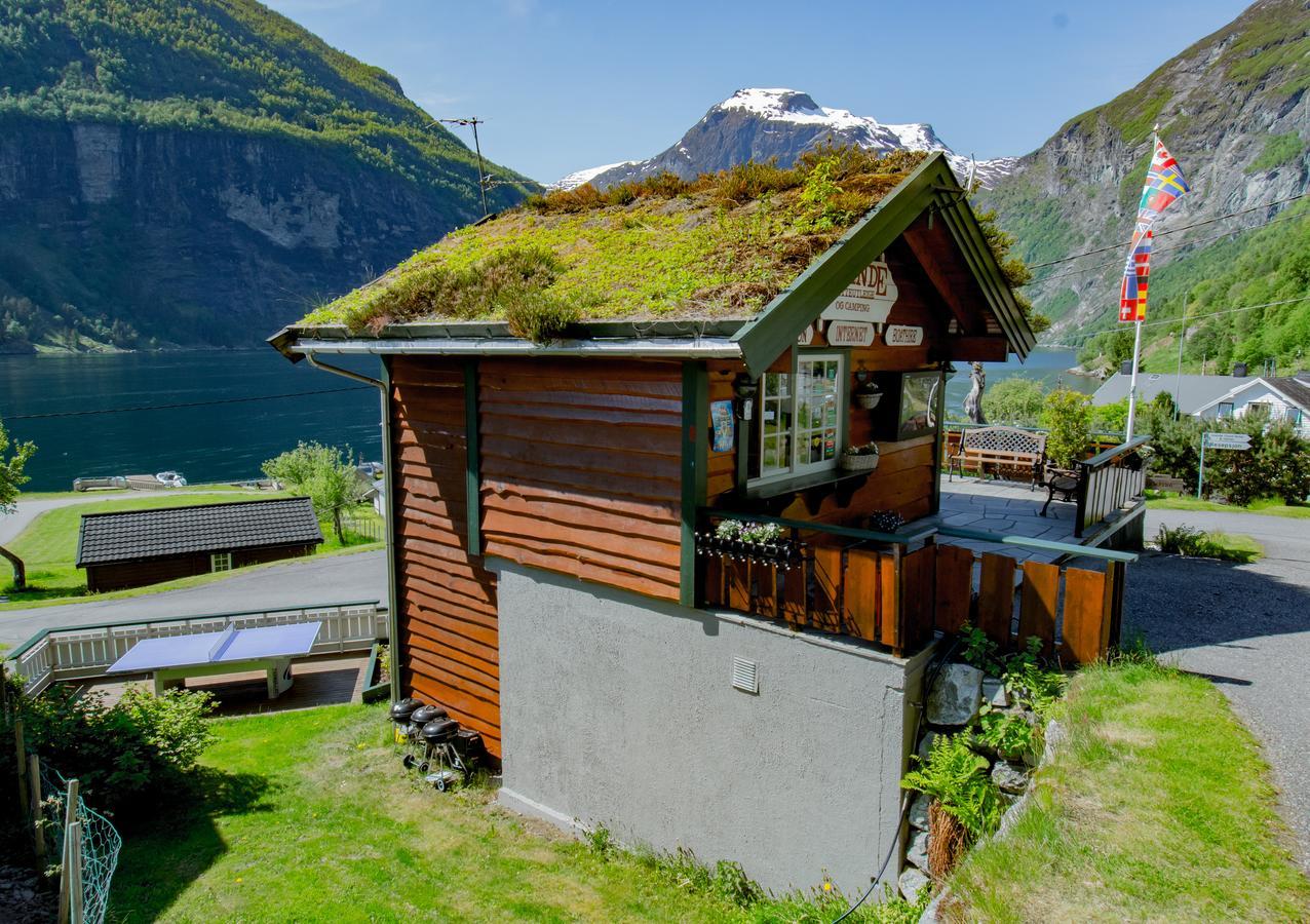 Grande Hytteutleige Og Camping Geiranger Exterior foto