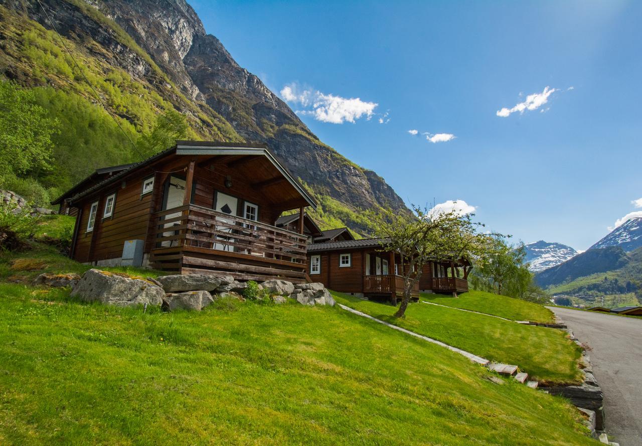 Grande Hytteutleige Og Camping Geiranger Exterior foto